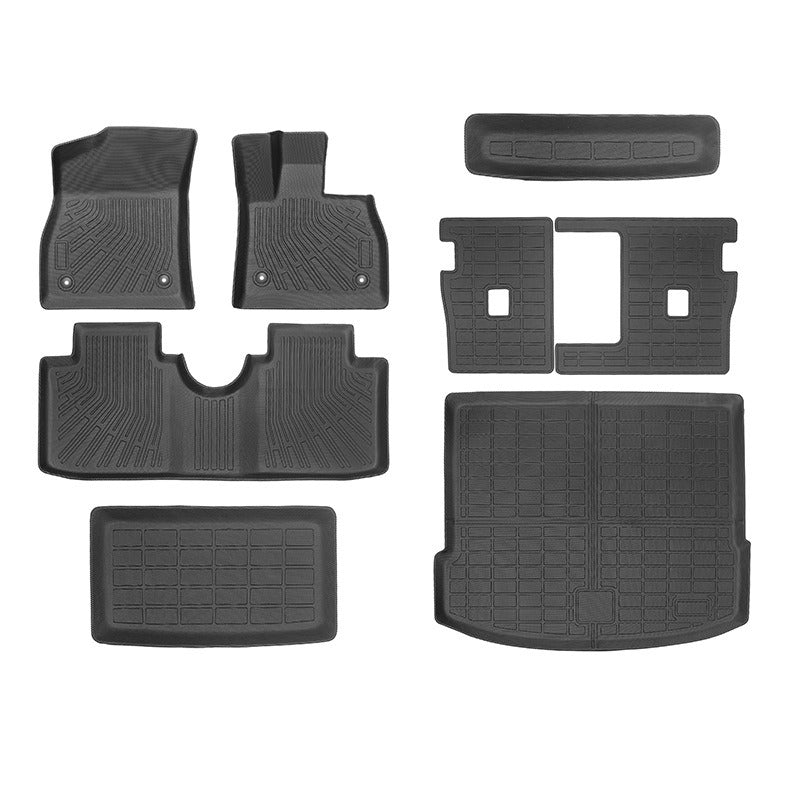 TPE Floor Mats & Trunk Mat Set for 2025 Smart #5 (Right-Hand Drive).