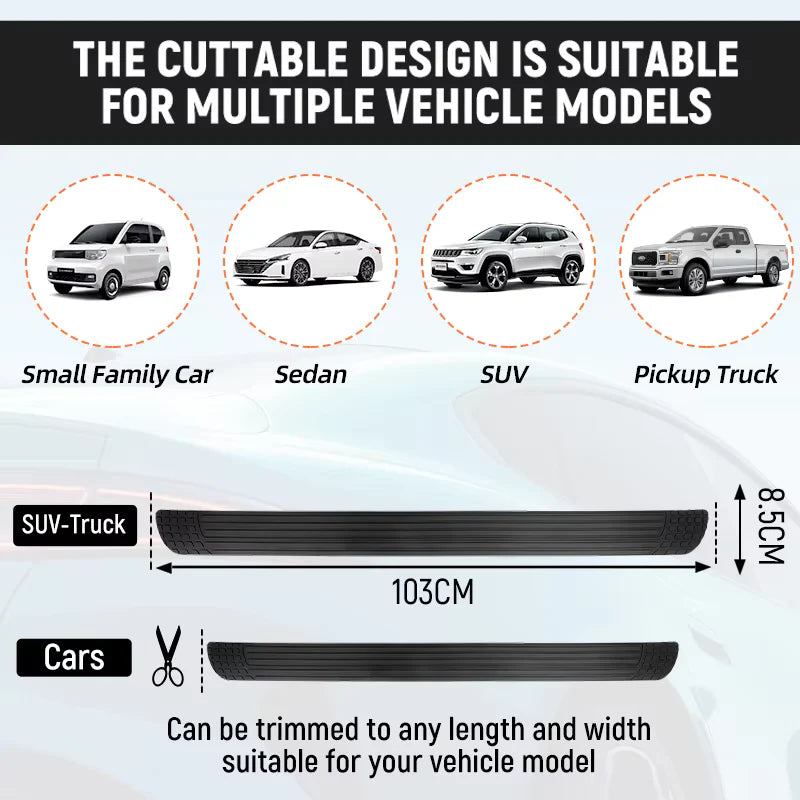 Universal Trunk Bumper Guard & Door Sill Protector.