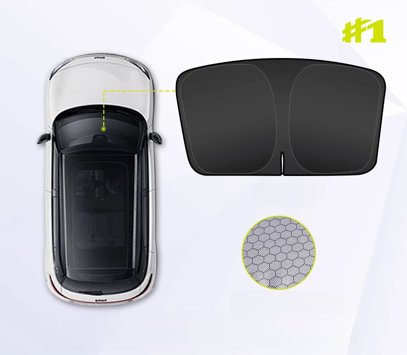 Window Sunshades For Smart#1 #3