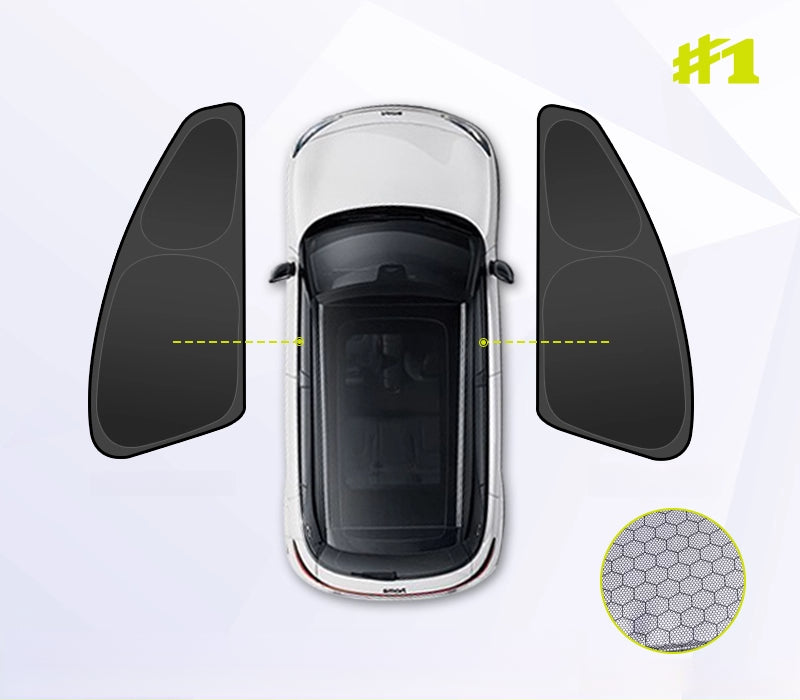 Window Sunshades For Smart#1 #3