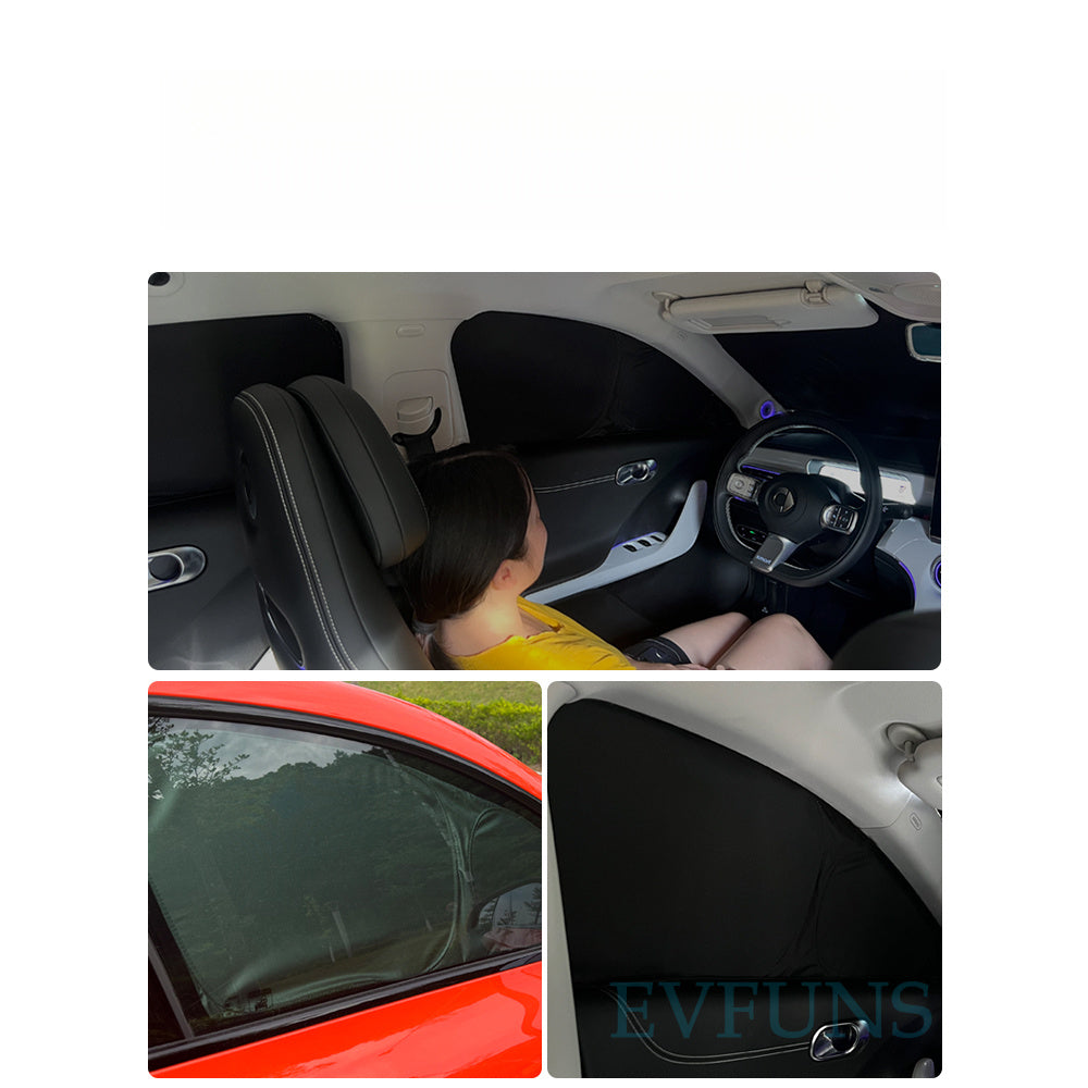 Window Sunshades For Smart#1 #3