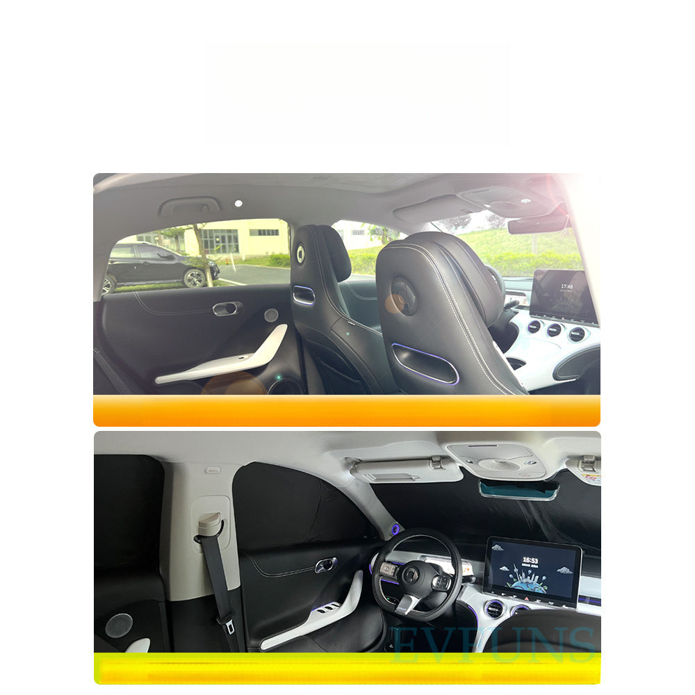 Window Sunshades For Smart#1 #3