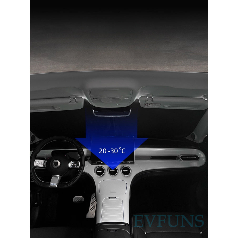 Window Sunshades For Smart#1 #3