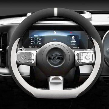 Winter Suede Steering Wheel Cover For Smart.